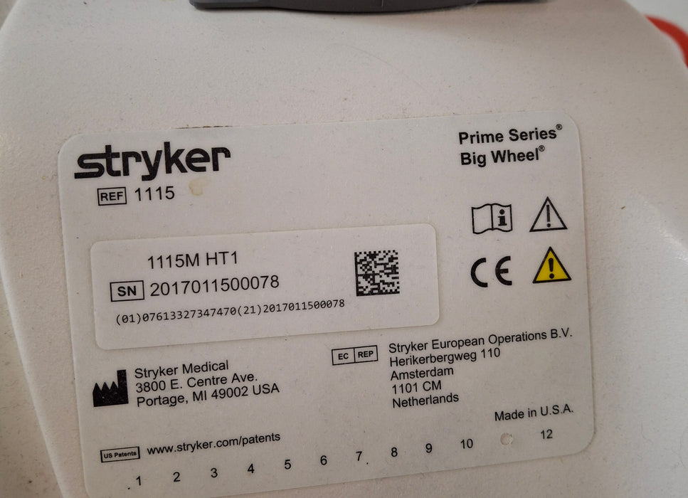 Stryker Stryker 1115 Big Wheel Glideaway Stretcher Beds & Stretchers reLink Medical