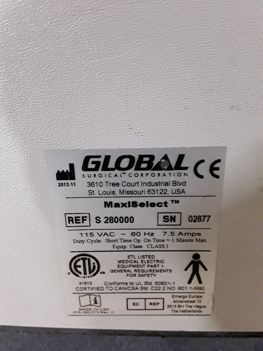 Global Surgical Corporation Global Surgical Corporation MaxiSelect Exam Chair Exam Chairs / Tables reLink Medical