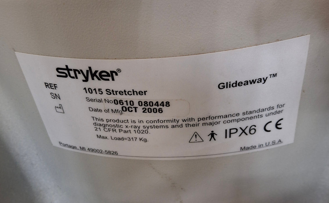 Stryker Stryker 1015 Big Wheel Glideaway Stretcher Beds & Stretchers reLink Medical