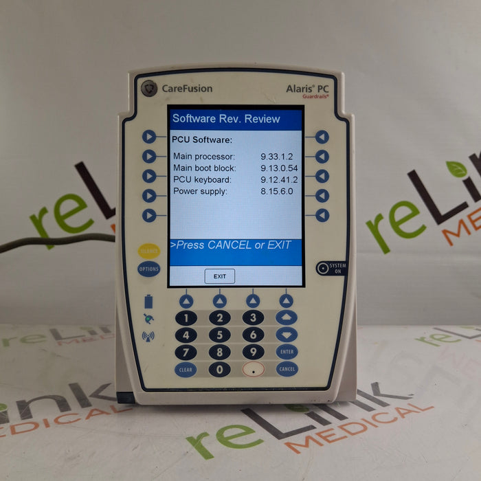 CareFusion Alaris 8015 Large Screen POC Infusion Pump