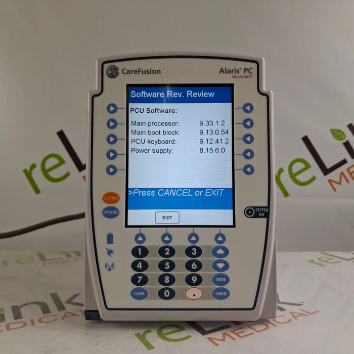 CareFusion Alaris 8015 Large Screen POC Infusion Pump