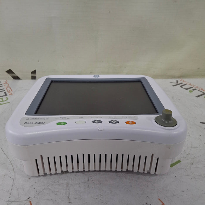 GE Healthcare Dash 4000 Display Screen