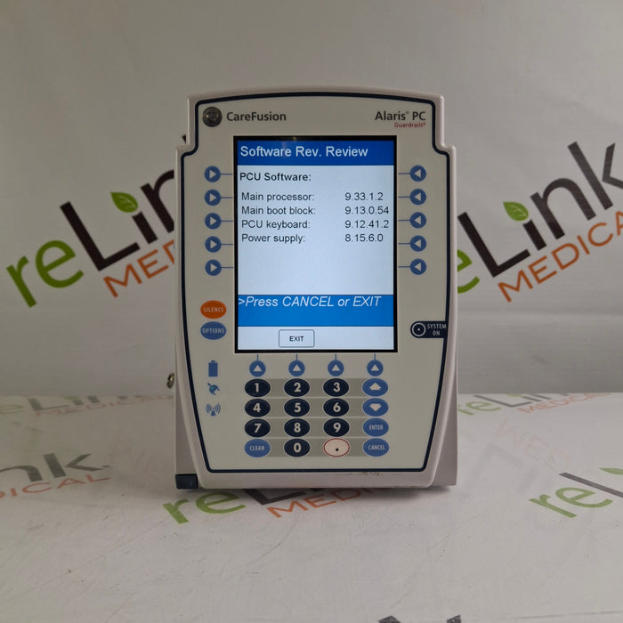 CareFusion Alaris 8015 Large Screen POC Infusion Pump