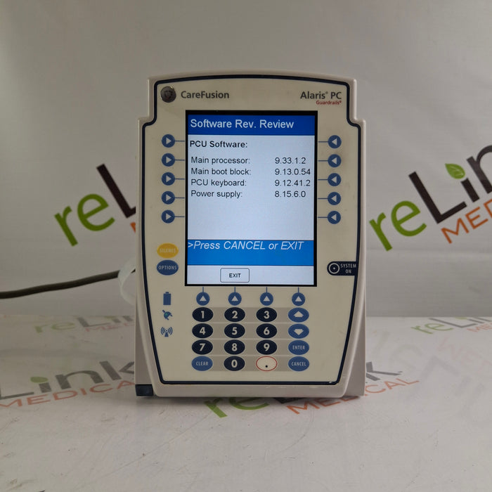 CareFusion Alaris 8015 Large Screen POC Infusion Pump