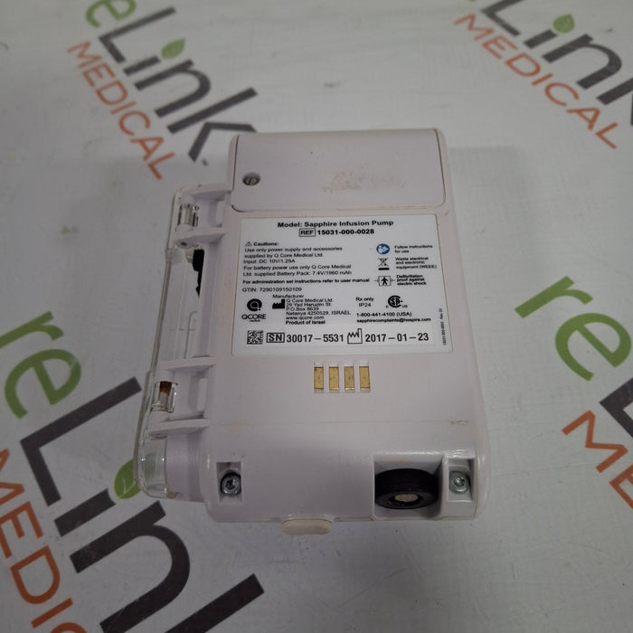 QCore Medical QCore Medical Sapphire Multi-Therapy Infusion Pump Infusion Pump reLink Medical
