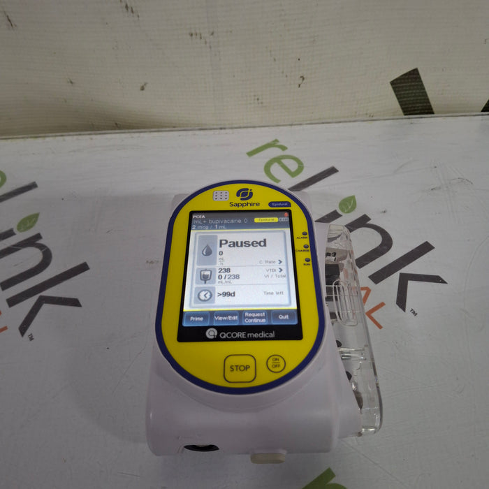 QCore Medical QCore Medical Sapphire Epidural Infusion Pump Infusion Pump reLink Medical