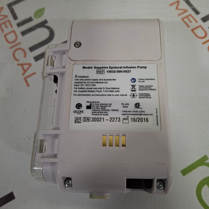 QCore Medical QCore Medical Sapphire Epidural Infusion Pump Infusion Pump reLink Medical