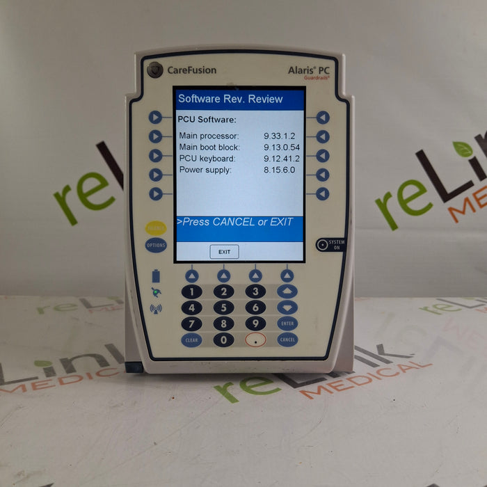 CareFusion Alaris 8015 Large Screen POC Infusion Pump