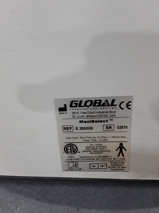 Global Surgical Corporation Global Surgical Corporation MaxiSelect Exam Chair Exam Chairs / Tables reLink Medical