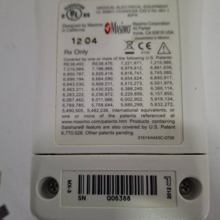 Masimo Masimo Radical 7 Pulse Oximeter Patient Monitors reLink Medical