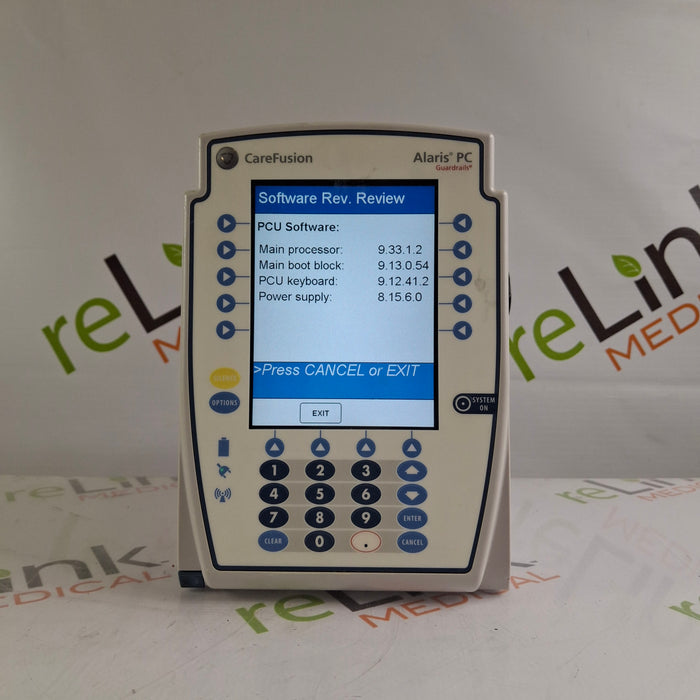 CareFusion Alaris 8015 Large Screen POC Infusion Pump