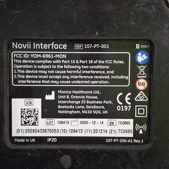 Monica Healthcare Limited Monica Healthcare Limited 107-PT-001 Fetal Monitor Patient Monitors reLink Medical