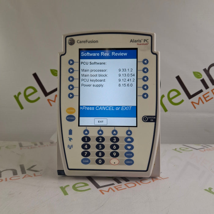 CareFusion Alaris 8015 Large Screen POC Infusion Pump