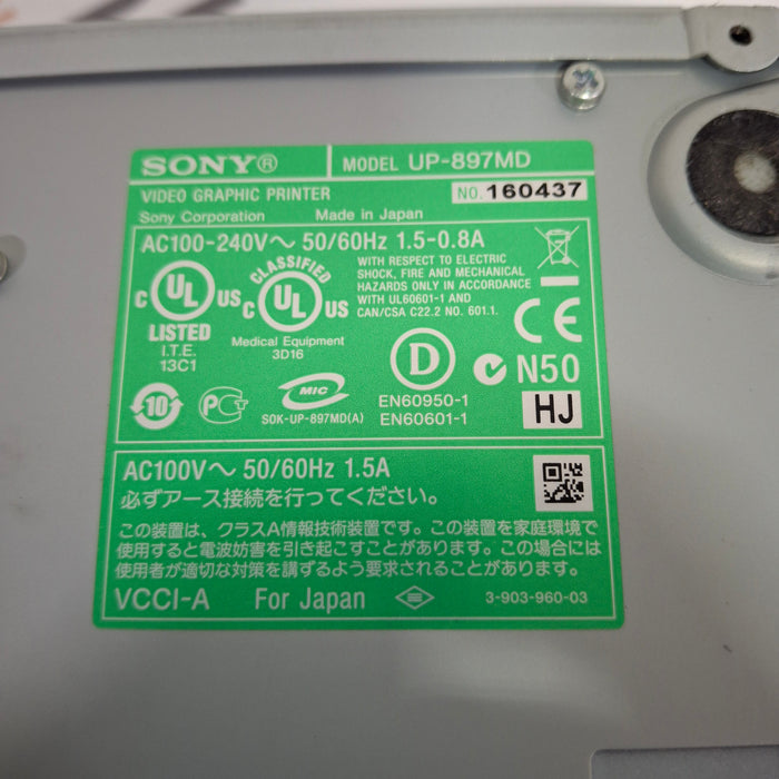 Sony UP-897MD Imager / Printer