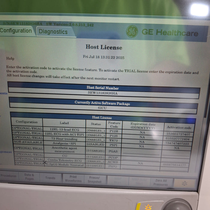 GE Healthcare GE Healthcare Carescape B650 Critical Care Patient Monitor Patient Monitors reLink Medical