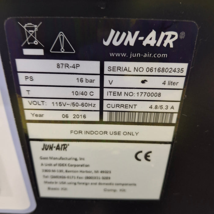 Jun-Air Jun-Air 87R-4P Dental Air Compressor Dental reLink Medical