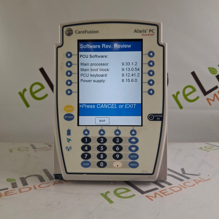 CareFusion Alaris 8015 Large Screen POC Infusion Pump
