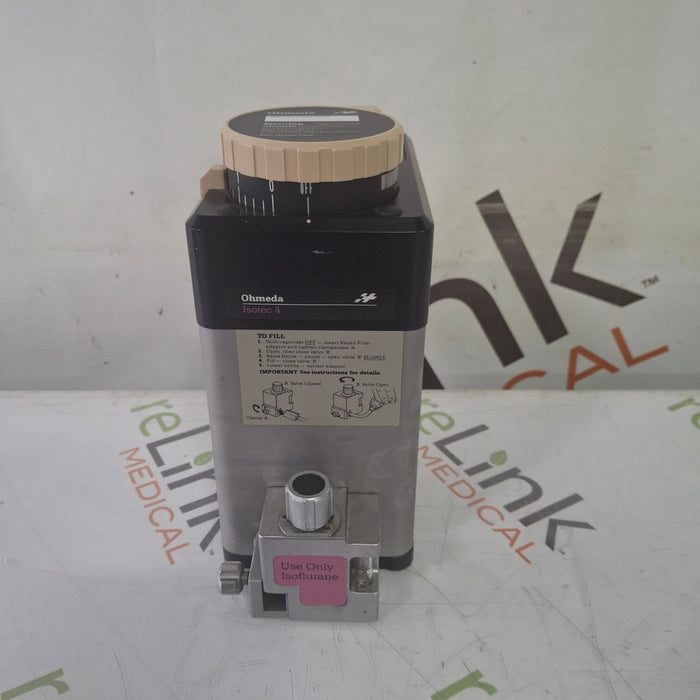 Ohmeda Medical Ohmeda Medical Isotec 4 Isoflurane Vaporizer Anesthesia reLink Medical