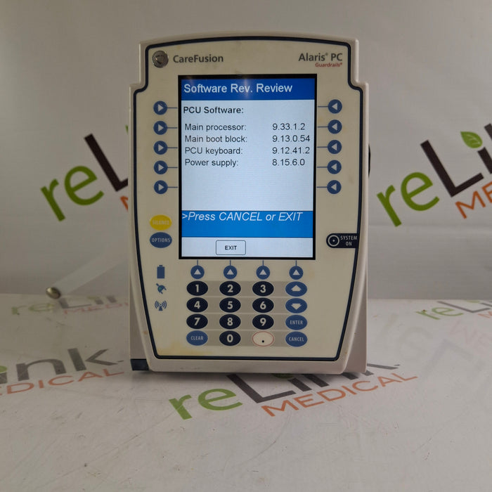 CareFusion Alaris 8015 Large Screen POC Infusion Pump