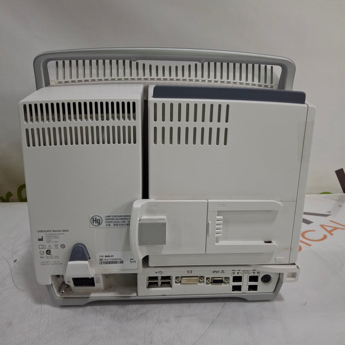 GE Healthcare GE Healthcare Carescape B650 Emergency Care Patient Monitor Patient Monitors reLink Medical