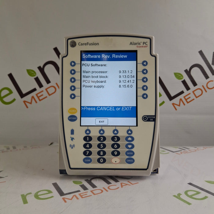 CareFusion Alaris 8015 Large Screen POC Infusion Pump