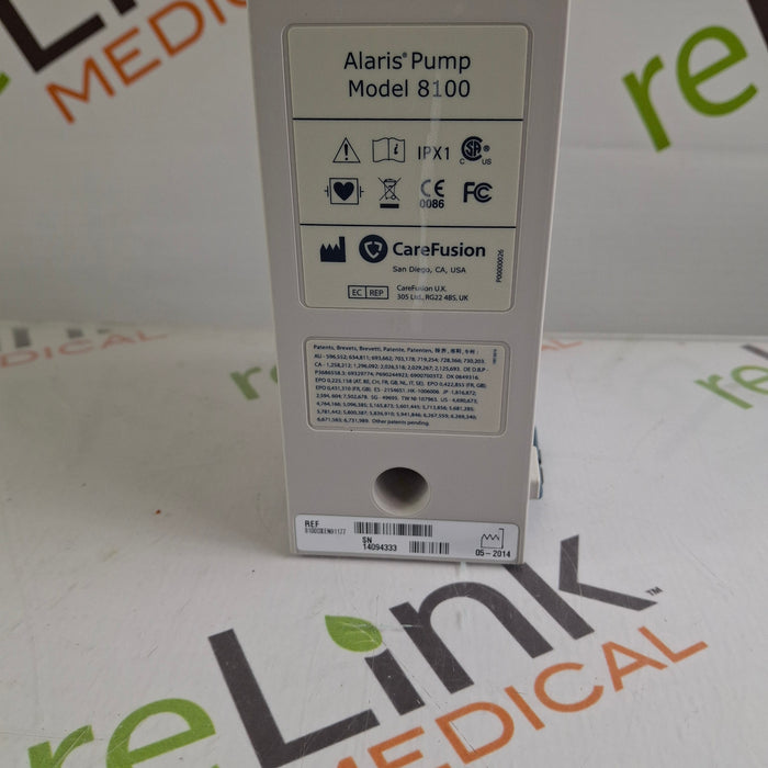 CareFusion CareFusion Alaris 8100 LVP Infusion Pump Module Infusion Pump reLink Medical