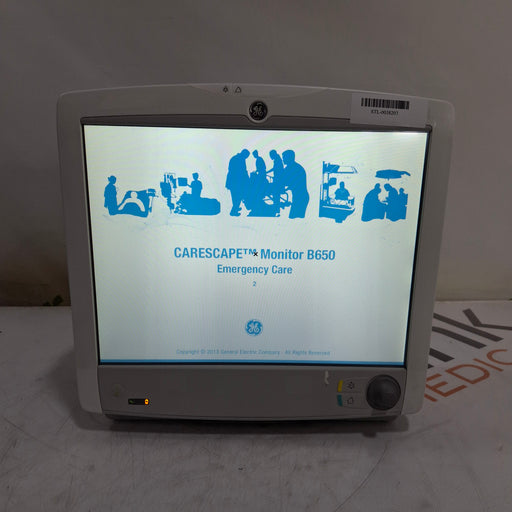 GE Healthcare GE Healthcare Carescape B650 Emergency Care Patient Monitor Patient Monitors reLink Medical