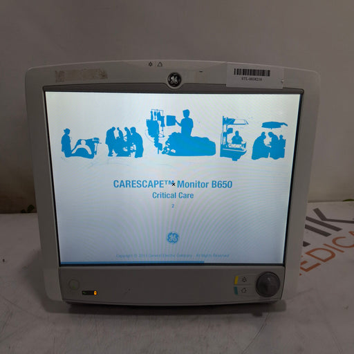 GE Healthcare GE Healthcare Carescape B650 Critical Care Patient Monitor Patient Monitors reLink Medical