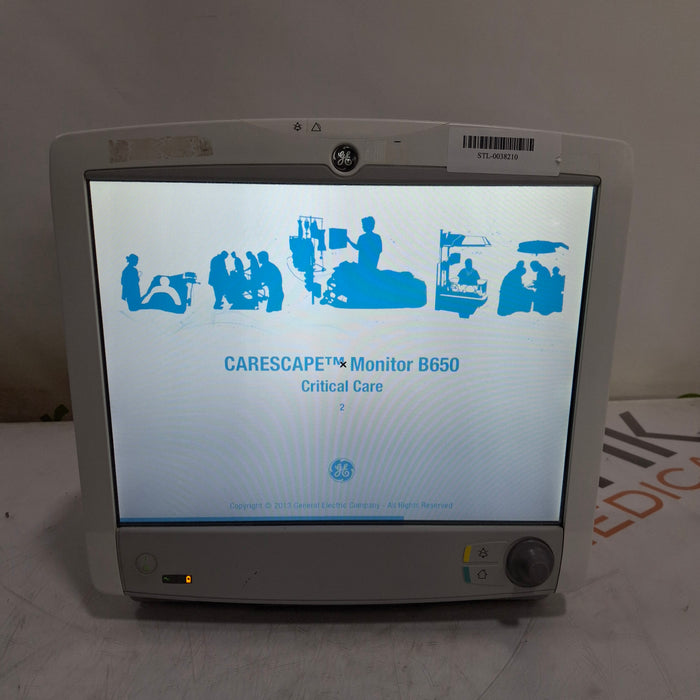 GE Healthcare GE Healthcare Carescape B650 Critical Care Patient Monitor Patient Monitors reLink Medical