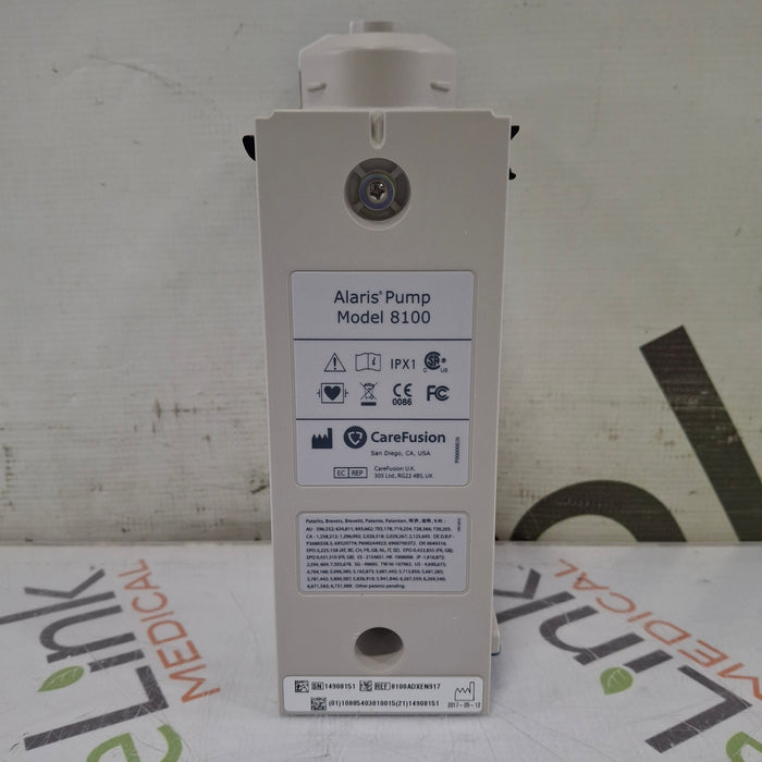 CareFusion CareFusion Alaris 8100 LVP Infusion Pump Module Infusion Pump reLink Medical