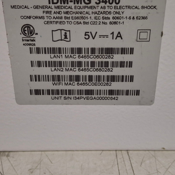 NUVON NUVON IDM-MG 3400 Electronic System Computers Tablets & Networking reLink Medical