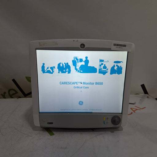 GE Healthcare GE Healthcare Carescape B650 Critical Care Patient Monitor Patient Monitors reLink Medical