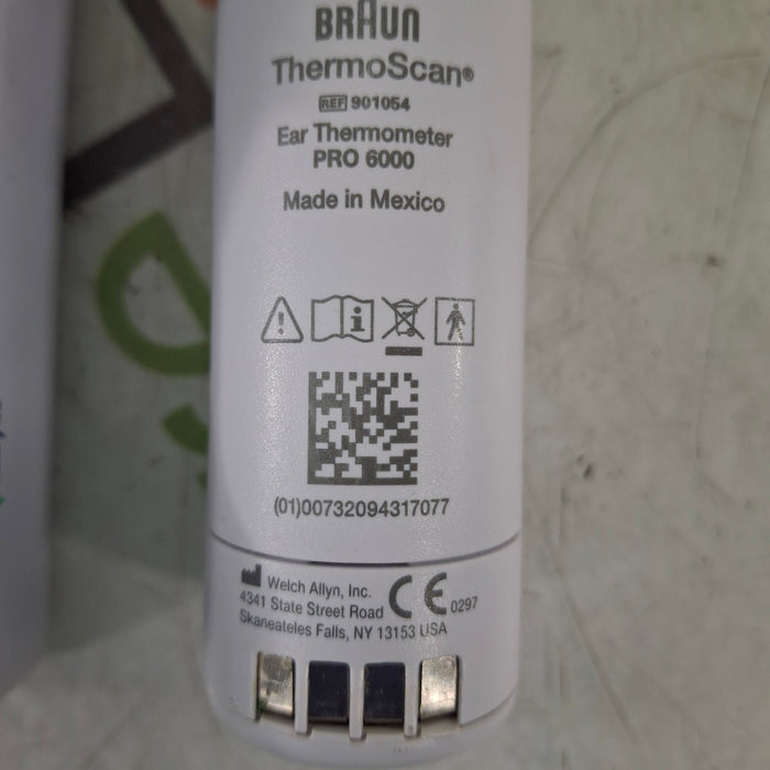 Welch Allyn Welch Allyn Braun ThermoScan PRO 6000 Ear Thermometer Diagnostic Exam Equipment reLink Medical