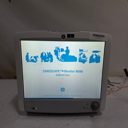 GE Healthcare GE Healthcare Carescape B650 Critical Care Patient Monitor Patient Monitors reLink Medical