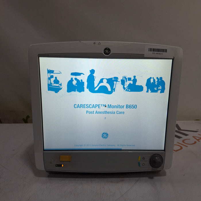 GE Healthcare GE Healthcare Carescape B650 Post Anesthesia Care Patient Monitor Patient Monitors reLink Medical