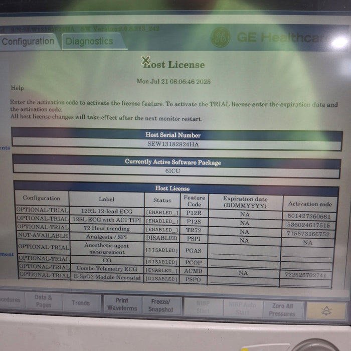 GE Healthcare GE Healthcare Carescape B650 Critical Care Patient Monitor Patient Monitors reLink Medical