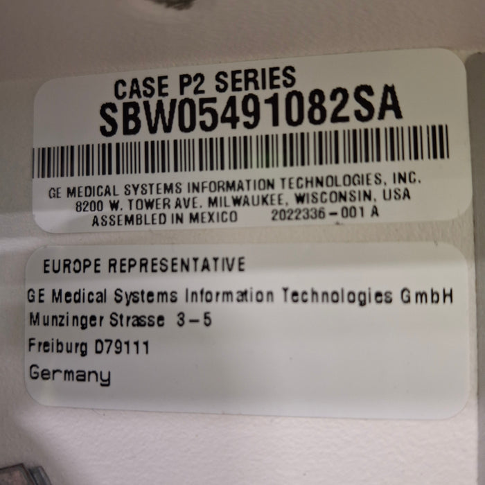 GE Healthcare Case P2 Stress Test Console