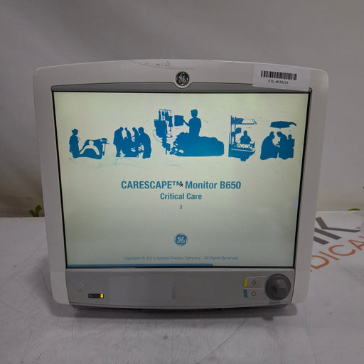 GE Healthcare GE Healthcare Carescape B650 Critical Care Patient Monitor Patient Monitors reLink Medical
