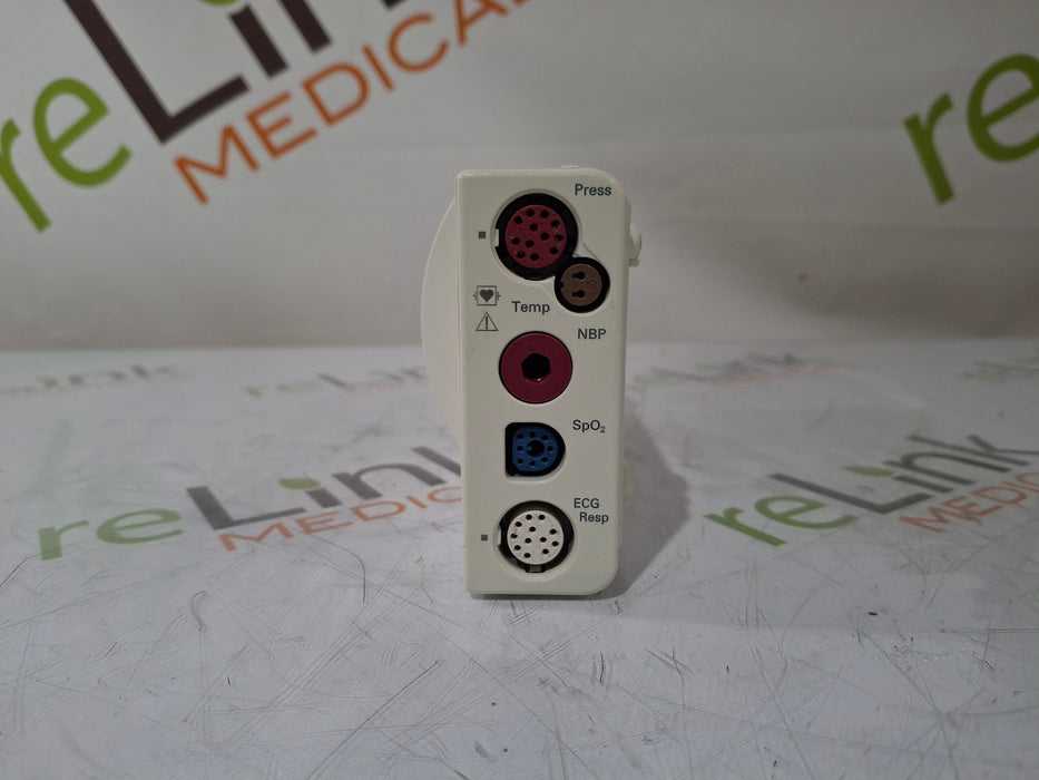 Philips Philips M3001A-A01C06C12 Fast SpO2, NIBP, 12 lead ECG, Temp, IBP MMS Module Patient Monitors reLink Medical