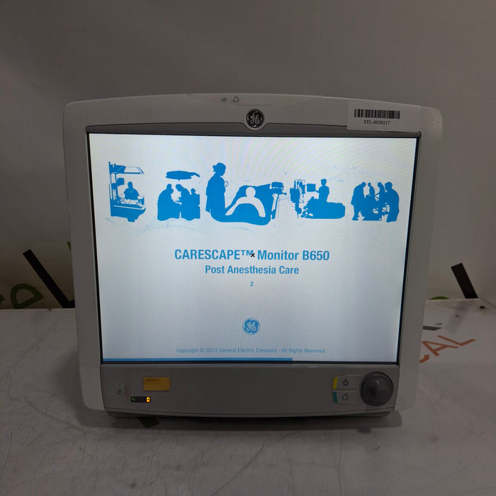 GE Healthcare GE Healthcare Carescape B650 Post Anesthesia Care Patient Monitor Patient Monitors reLink Medical