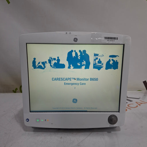 GE Healthcare GE Healthcare Carescape B650 Emergency Care Patient Monitor Patient Monitors reLink Medical