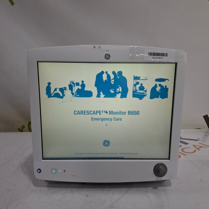 GE Healthcare GE Healthcare Carescape B650 Emergency Care Patient Monitor Patient Monitors reLink Medical