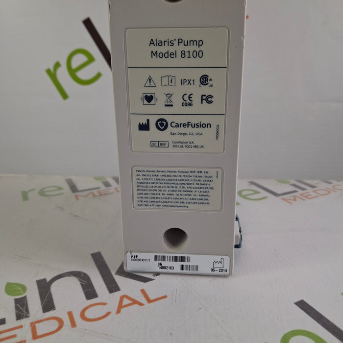 CareFusion CareFusion Alaris 8100 LVP Infusion Pump Module Infusion Pump reLink Medical