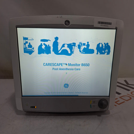 GE Healthcare GE Healthcare Carescape B650 Post Anesthesia Care Patient Monitor Patient Monitors reLink Medical