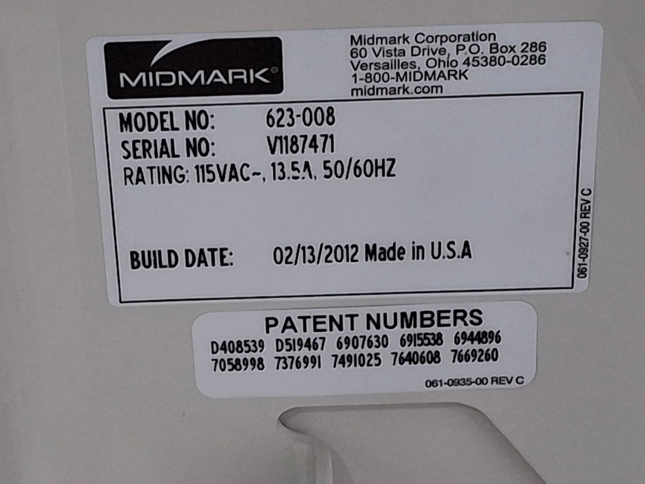 Midmark 623 Barrier Free Power Exam Table