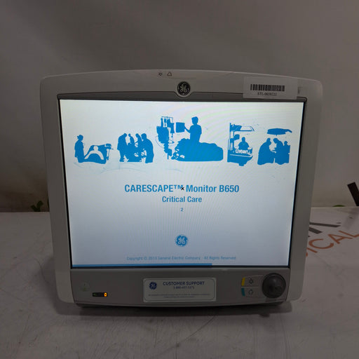 GE Healthcare GE Healthcare Carescape B650 Critical Care Patient Monitor Patient Monitors reLink Medical