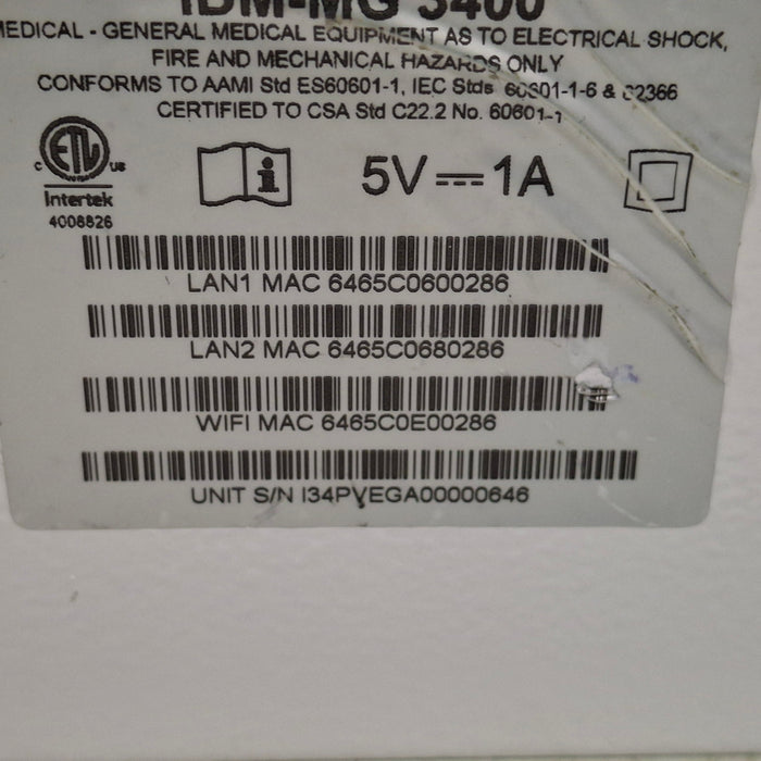 NUVON IDM-MG 3400 Electronic System