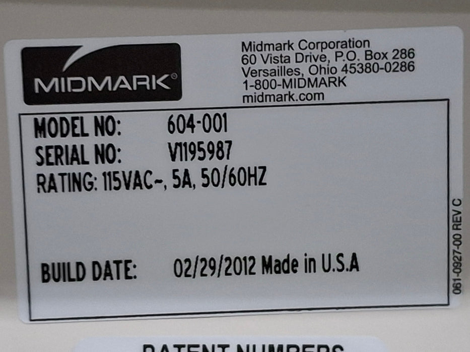 Midmark Midmark 604 Manual Examination Table Exam Chairs / Tables reLink Medical
