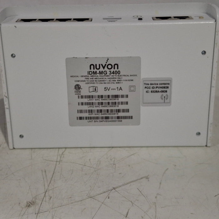 NUVON NUVON IDM-MG 3400 Electronic System Computers Tablets & Networking reLink Medical