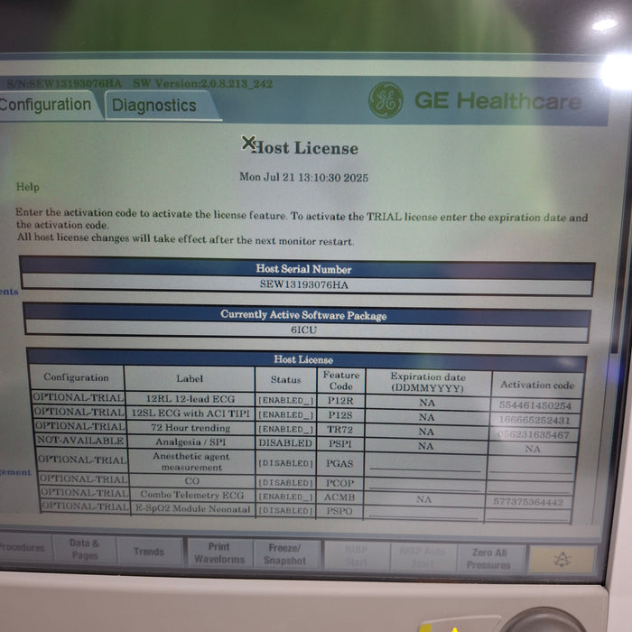 GE Healthcare GE Healthcare Carescape B650 Critical Care Patient Monitor Patient Monitors reLink Medical